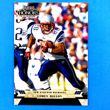 Corey Dillon 2005 Playoff Honors Card #58 NFL New England Patriots