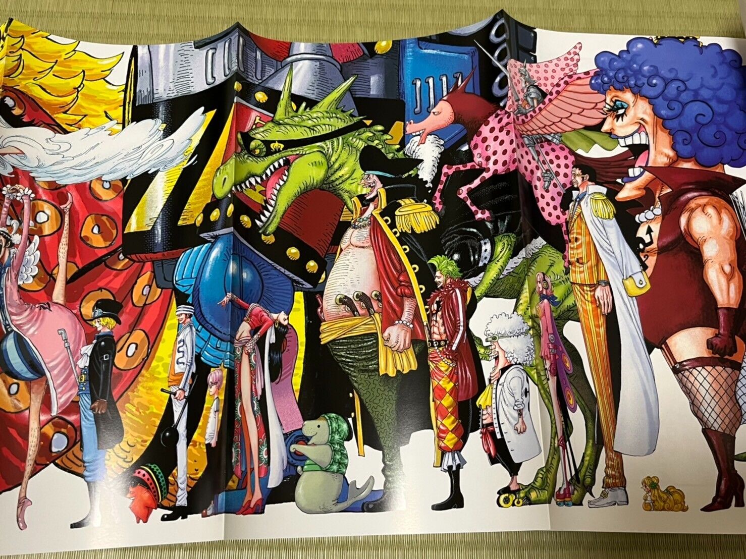 New One Piece Color Walk Dragon Art Book Details Shared - Siliconera