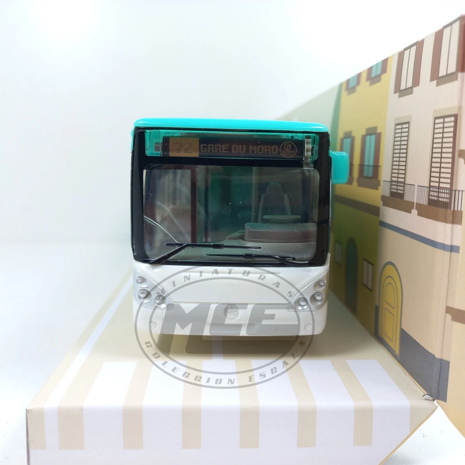 1/43 Autobús bus Irisbus Citelis 2008 blue azul Norev - Imagen 2 de 4