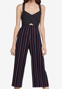 bcbgeneration white jumpsuit