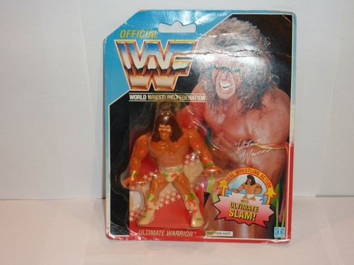 Ultimate Warrior WWF - Hasbro 1990 - Series 2 - MO...