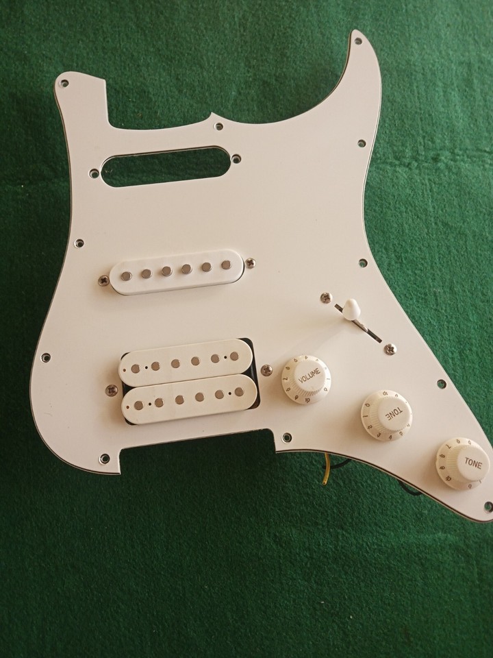 Electric Guitar Pickups Pickguard And Knobs eBay