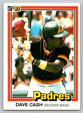 1981 Donruss - #121 Dave Cash