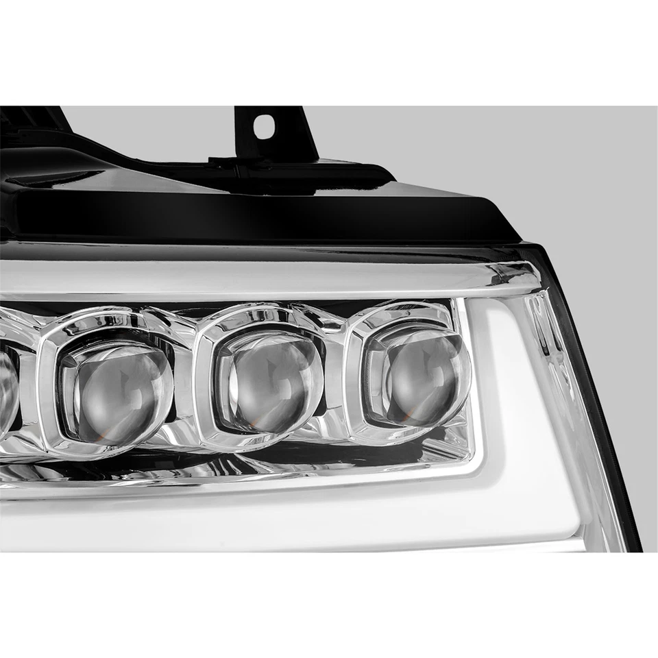 Faros cromados para Chevrolet Tahoe/07-13 Avalanche serie LED NOVA Foto 4 de 4