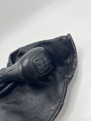 W124 Genuine 5 Speed Gear Shift Knob Leather Mercedes W124 Genuine 5 Speed Gear Shift Knob Leather Mercedes