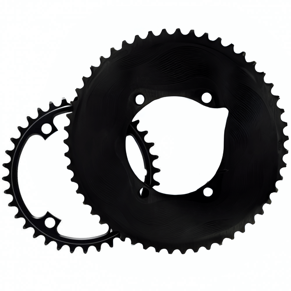 ALUGEAR 110×4 Aero Chainrings for Shimano R8000/R9100. Black | eBay