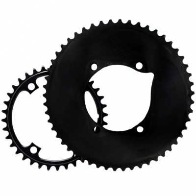 パーツ SHIMANO PRO AEROFUEL ALUGEAR 110×4 Aero Chainrings for Shimano 12-Speed R7100