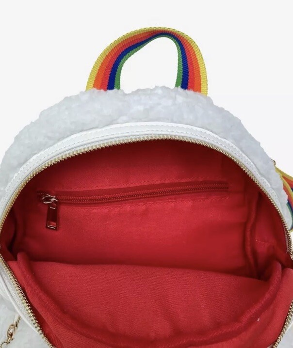 Rainbow Brite Twink Fuzzy Figural Mini Backpack NEW | eBay display picture 3