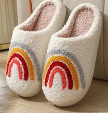 Women New Comfortable Home Cute Rainbows Models Winter