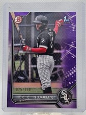 2022 Bowman Baseball Elijah Tatis Purple Parallel /250 1st Bowman