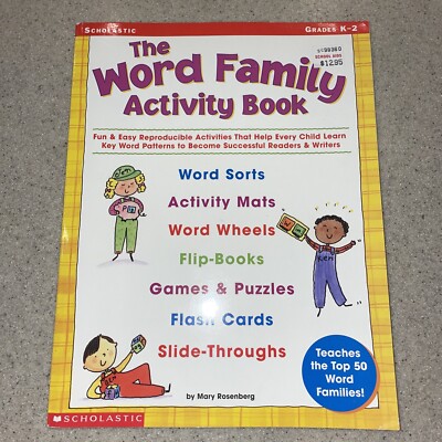 THE WORD FAMILY ACTIVITY BOOK *Excellent Condition*