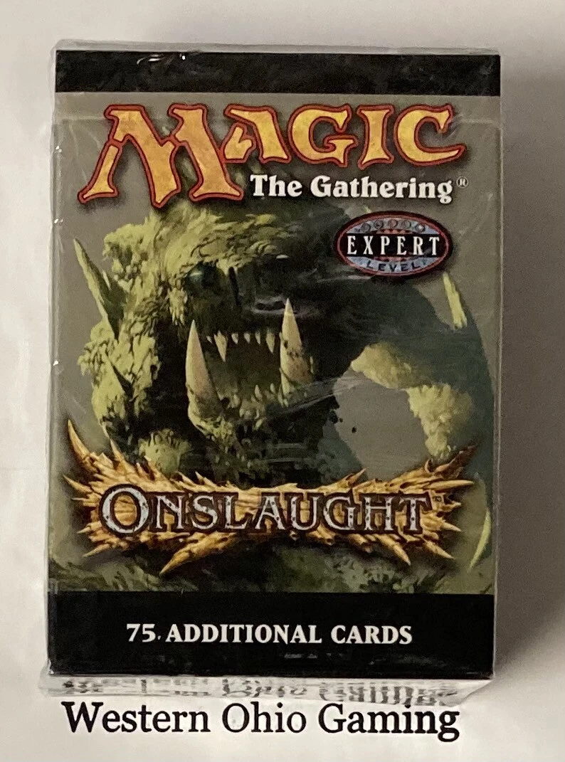 Magic: The Gathering Onslaught Sealed Collectible Card Game Decks