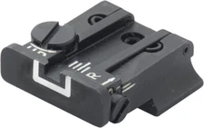 Smith & Wesson Rear Adjustable White Outline Sight Cal. 9, 40 3rd Gen