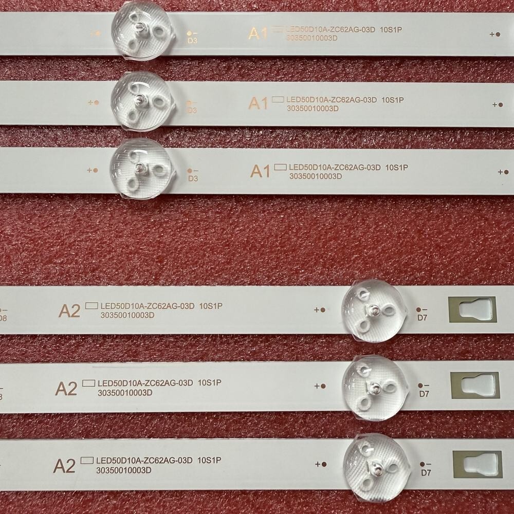LED Strip 10LED For JVC LT-50MCS780 LT-50KB608 LED50D10A ZC62AG