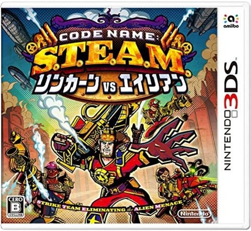 Nintendo 3DS Japan Ver. Code Name: S.T.E.A.M. Lincoln VS Aliens Nintendo 3DS Japan Ver. Code Name: S.T.E.A.M. Lincoln VS Aliens