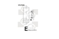 BGA V517646 Auslass Ventil FüR , Dacia, Renault