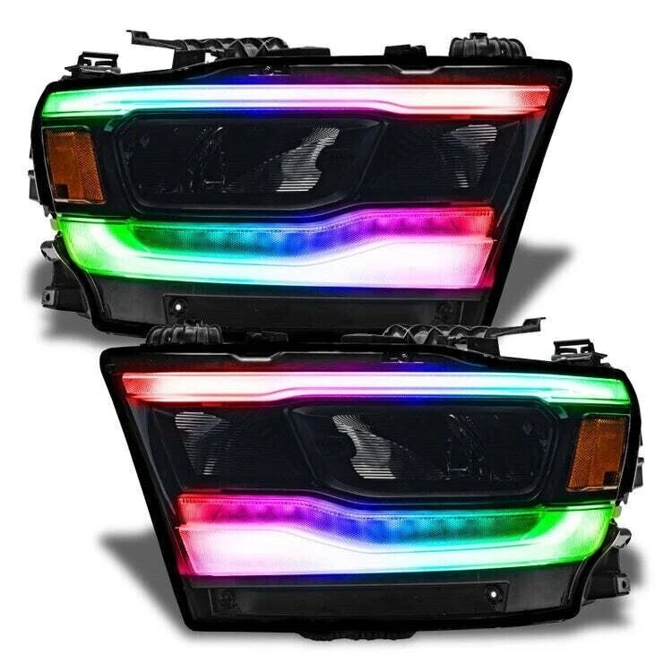 Kit de actualización DRL de faros Oracle 1281-339 ColorSHIFT RGB+W para 19-24 RAM 1500 Foto 4 de 4