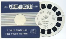 The Exotic Garden of Monaco 1950's Belgian-made View-Master Single Reel 2681
