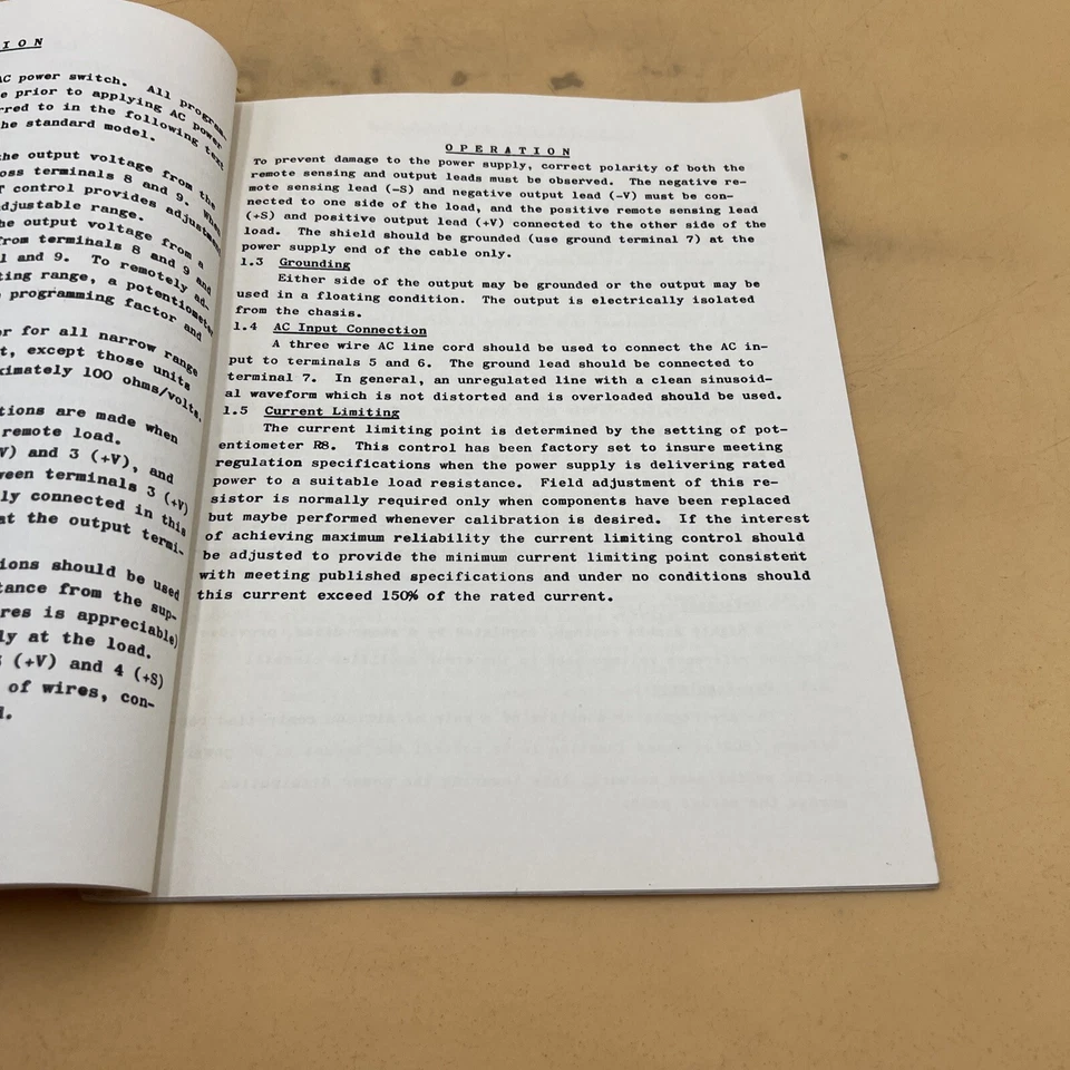 Libro de instrucciones de mantenimiento de fuentes de alimentación modulares de silicona Trygon Foto 4 de 4