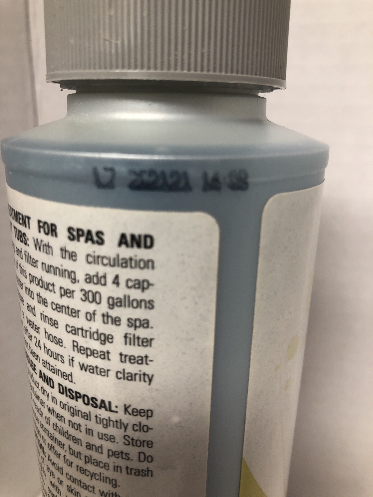 aqua living hot tubs review on Aqua Chem Spa Time Water Clarifier For Spas And Hot Tubs 1 Pint For Sale Online Ebay