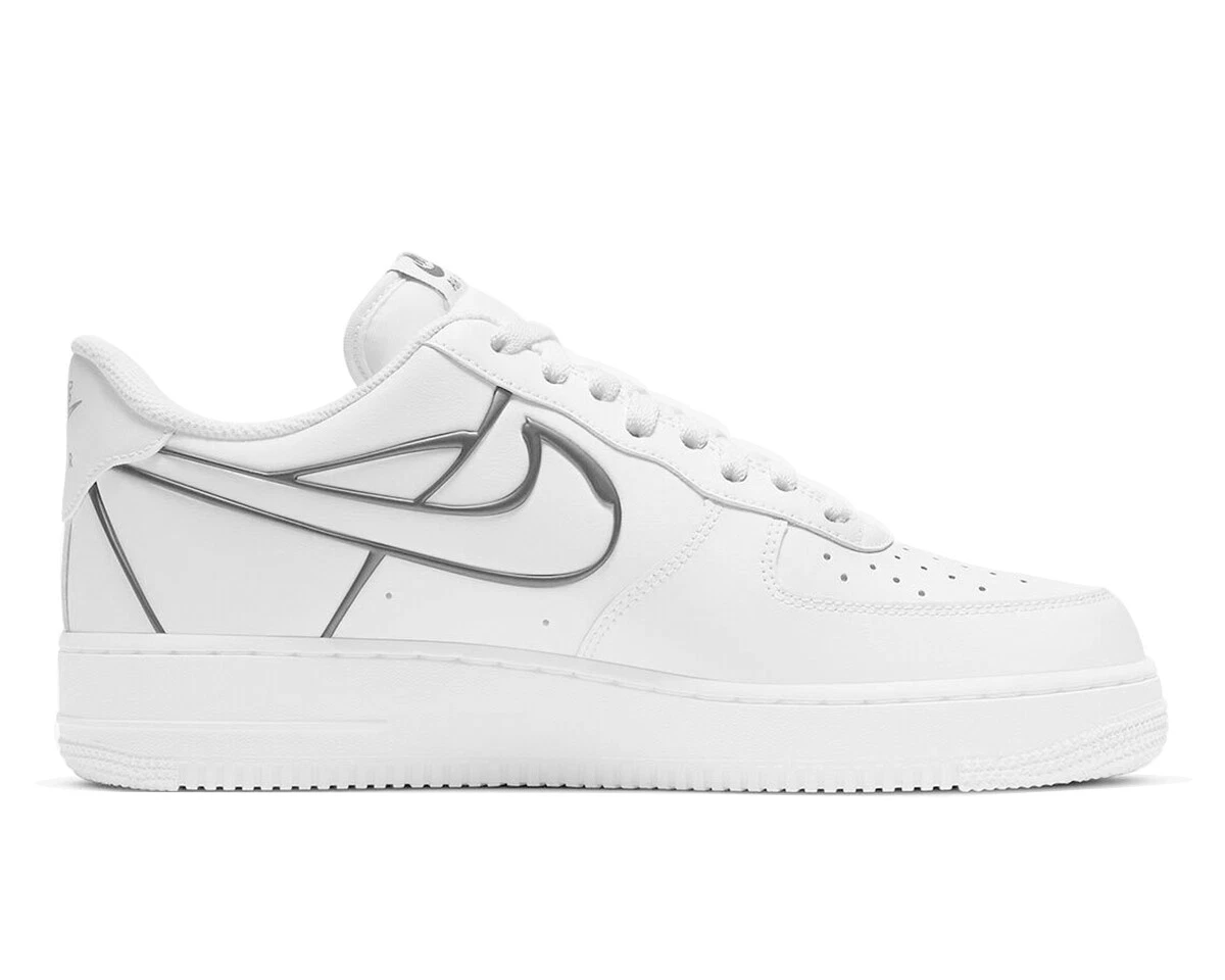 Nike Air Force 1 White Multi Size US Mens Athletic Shoes Sneakers