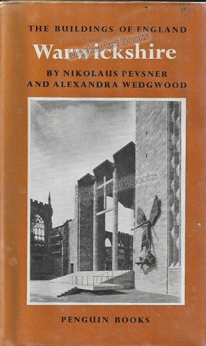 VINTAGE BOOK · THE BUILDINGS OF ENGLAND · WARWICKSHIRE · NIKOLAUS PEVSNER · 1966 - 第 1/3 張圖片