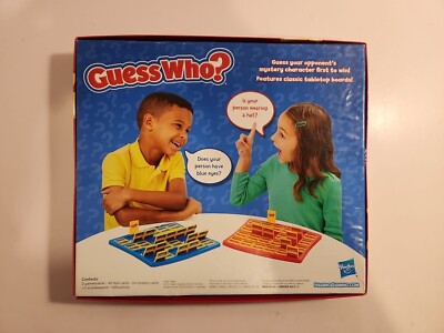 Guess Who? Classic Family Board Game Hasbro Gaming 2 Players