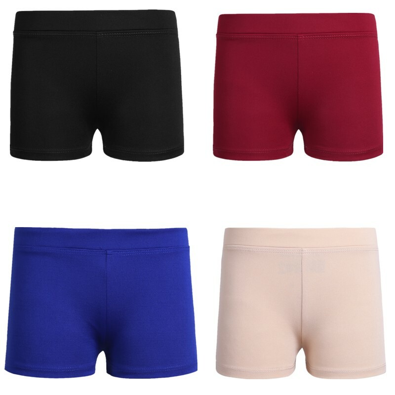 Mädchen Sport Shorts Kurze Hosen Yoga Athletik Tanzen Shorts Fitness Hot Pants