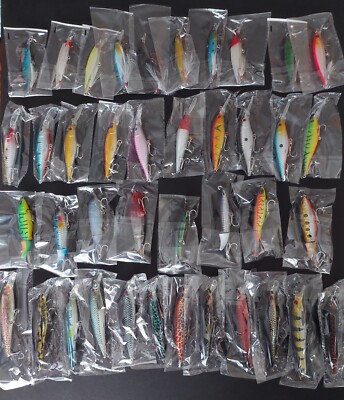 Aneew 5-Pack Unpainted Crankbait Lures - 15cm/38g Blank Hard Baits For Bass, Pike, DIY Painting