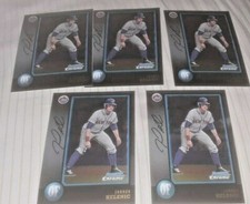 (5) JARRED KELENIC -  2018 Bowman Draft Chrome RC - 1998 20th Anniversary