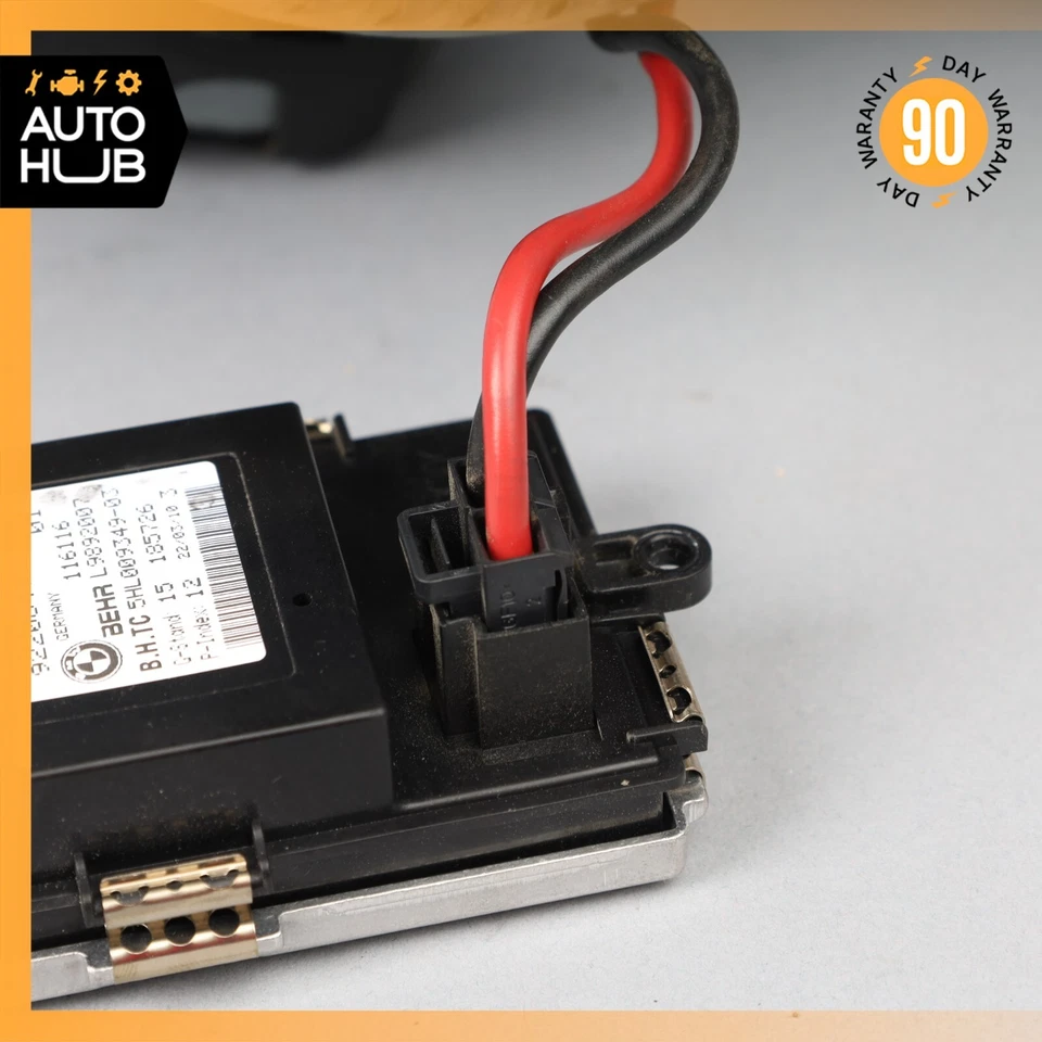 09-16 BMW F04 750i 550i 760Li M5 AC A/C calentador ventilador motor fabricante de equipos originales Foto 3 de 4