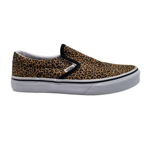 vans off the wall leopard shoes