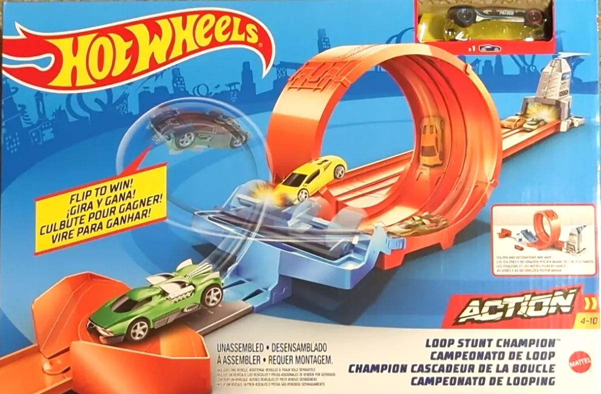 Hot Wheels Conjunto De Pista Campeonato De Looping - Mattel