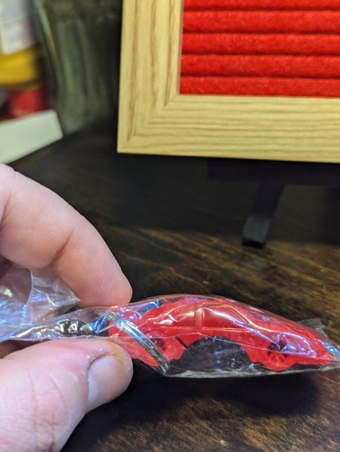 Budweiser NASCAR Red BUD Car Keychain Bottle Opener Beer Vintage NEW/UNUSED - Picture 9 of 10