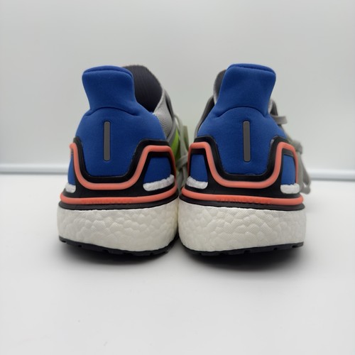 Adidas UltraBoost 20 Signal Green/Glory Blue/Grey FX0899 Size 11.5 Running Shoes - Picture 11 of 16
