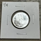 1/4 Ounce Walking Liberty .999 Fine Silver Round