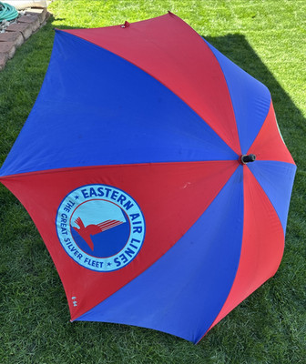 Eastern Airlines Tarmac Umbrella Vintage 6-64 Aviation Airline Collectible