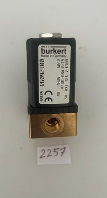 Magnetventil Elektroventil Burkert Typ 6013 3 A 24 V DC 00126094