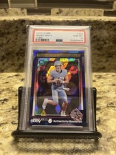 2024 Score Blue Cubic Prizm Drake Maye RC /120 PSA 10 Pop 4!!!