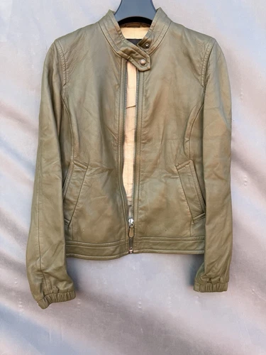 Coach Giacca di Pelle di Pecora Media