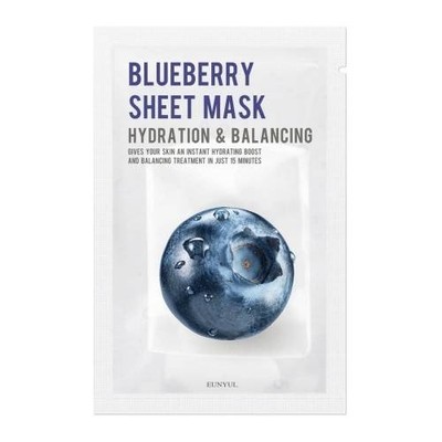 EUNYUL Blaubeere Feuchtigkeitsmaske, 22ml
