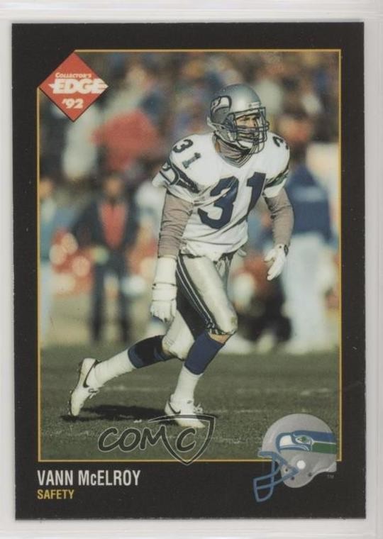 1992 Collector's Edge Vann McElroy #161 0kb0