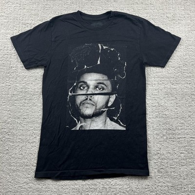XO Shirt Mens S Black The Weeknd Beauty Behind The Madness Graphic Tee Cotton
