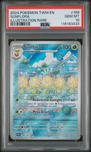 Sunflora graded PSA 10 for sale on eBay