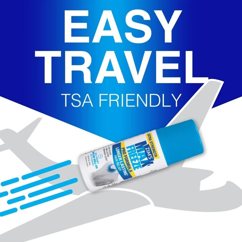 Zim's Max-Freeze Pro Formula Roll-on, 3 unidades Foto 3 de 4