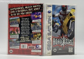 Road Rash 1996 CIB Complete with Manual for Sega Saturn (Untested)