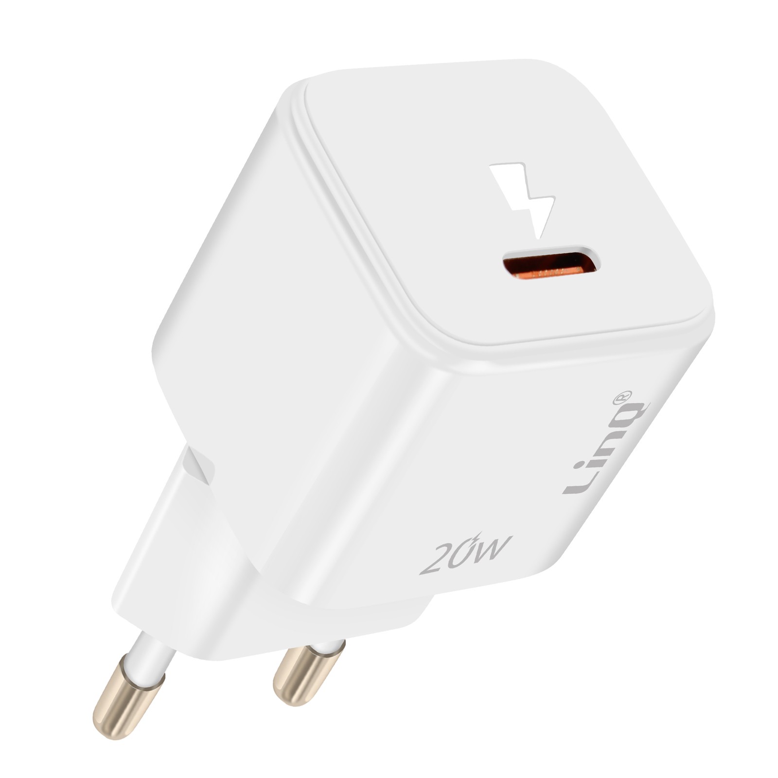 Chargeur USB-C 20W LinQ compact pour le bureau et les voyages