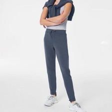 SPANX AirEssentials Tapered Pant - Dark Storm Grey - Size: Med - 8-10 - NWT