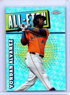 2025 Topps Chrome Logofractor Edition #CAE-14 Yordan Alvarez All Etch Refractors