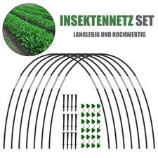 Pflanztunnel Bögen Gewächshausreifen Fiberglas Tunnelbögen Hochbeet Folientunnel